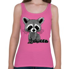 PRINTFASHION Cuki mosómedve - Női atléta - Rózsaszín női trikó