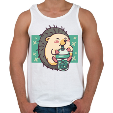 PRINTFASHION Cuki sün - Férfi atléta - Fehér