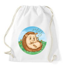 PRINTFASHION Cuki süni - Sportzsák, Tornazsák - Fehér tornazsák