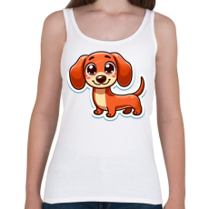 PRINTFASHION Cuki Tacsi - Női atléta - Fehér