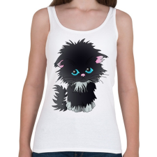 PRINTFASHION Cukicic - Női atléta - Fehér női trikó