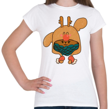 PRINTFASHION Cukiság - Női póló - Fehér női póló