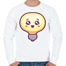 PRINTFASHION cukisagok-002 - Férfi pulóver - Fehér