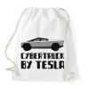 PRINTFASHION CYBERTRUCK BY TESLA - Sportzsák, Tornazsák - Fehér