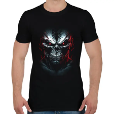 PRINTFASHION Cyborg - Férfi póló - Fekete férfi póló