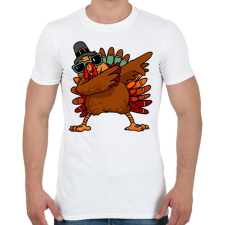 PRINTFASHION Dab csirke - Férfi póló - Fehér férfi póló