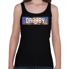 PRINTFASHION DaBaby - Női atléta - Fekete