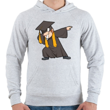 PRINTFASHION Dabbing diploma - Férfi kapucnis pulóver - Sport szürke férfi pulóver, kardigán