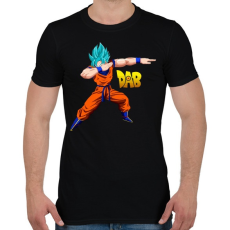 PRINTFASHION Dabbing Dragon Ball - Férfi póló - Fekete