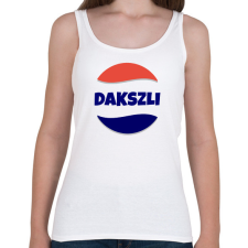 PRINTFASHION DAKSZLI - Női atléta - Fehér női trikó