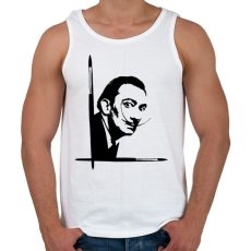 PRINTFASHION Dalí - Férfi atléta - Fehér