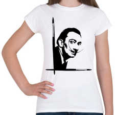 PRINTFASHION Dalí - Női póló - Fehér női póló