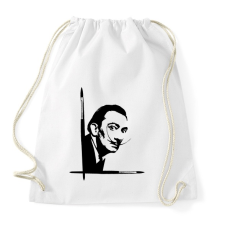PRINTFASHION Dalí - Sportzsák, Tornazsák - Fehér tornazsák