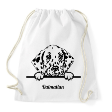 PRINTFASHION Dalmata - Sportzsák, Tornazsák - Fehér tornazsák