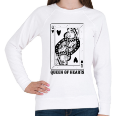 PRINTFASHION Dáma - Női pulóver - Fehér