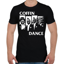 PRINTFASHION Dancing Coffin Guys - Férfi póló - Fekete férfi póló