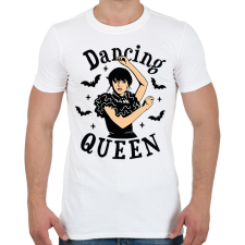 PRINTFASHION Dancing Queen - Férfi póló - Fehér férfi póló