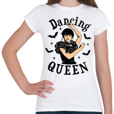 PRINTFASHION Dancing Queen - Női póló - Fehér női póló