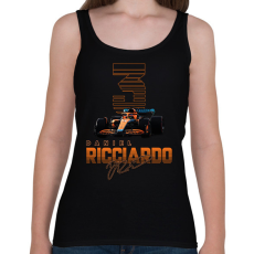 PRINTFASHION Daniel Ricciardo - Női atléta - Fekete