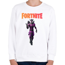 PRINTFASHION Dark Cupid Fortnite - Gyerek pulóver - Fehér gyerek pulóver, kardigán