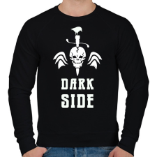 PRINTFASHION DARK SIDE - Férfi pulóver - Fekete férfi pulóver, kardigán