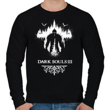 PRINTFASHION Dark souls III - Férfi pulóver - Fekete férfi pulóver, kardigán
