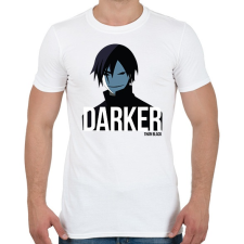 PRINTFASHION Darker than Black - Férfi póló - Fehér férfi póló