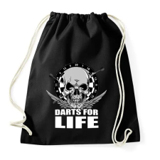 PRINTFASHION Darts for Life - Sportzsák, Tornazsák - Fekete tornazsák