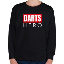 PRINTFASHION DARTS HERO - Gyerek pulóver - Fekete gyerek pulóver, kardigán