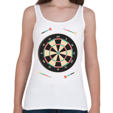 PRINTFASHION Darts - Női atléta - Fehér