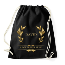 PRINTFASHION Dávid - Sportzsák, Tornazsák - Fekete tornazsák