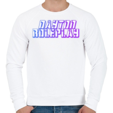 PRINTFASHION Dayton Roleplay - Férfi pulóver - Fehér férfi pulóver, kardigán