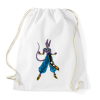 PRINTFASHION DBz Karakter - Sportzsák, Tornazsák - Fehér