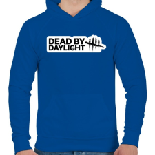 PRINTFASHION Dead by Daylight - Férfi kapucnis pulóver - Királykék női pulóver, kardigán