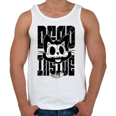 PRINTFASHION Dead inside - Férfi atléta - Fehér