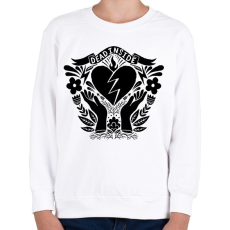 PRINTFASHION Dead inside - Gyerek pulóver - Fehér