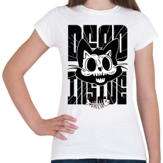 PRINTFASHION Dead inside - Női póló - Fehér