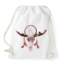 PRINTFASHION Deadly desert - Sportzsák, Tornazsák - Fehér tornazsák