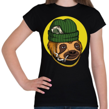 PRINTFASHION Dealer lajhár - Női póló - Fekete női póló