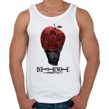 PRINTFASHION Death Note - Férfi atléta - Fehér atléta, trikó