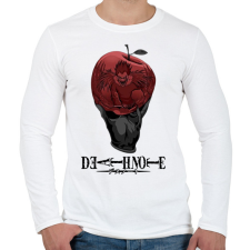PRINTFASHION Death Note  - Férfi hosszú ujjú póló - Fehér férfi póló
