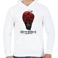 PRINTFASHION Death Note  - Férfi kapucnis pulóver - Fehér