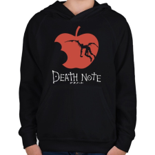 PRINTFASHION Death Note - Gyerek kapucnis pulóver - Fekete gyerek pulóver, kardigán