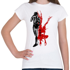 PRINTFASHION Death note - Női póló - Fehér női póló