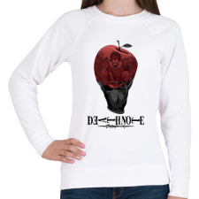 PRINTFASHION Death Note  - Női pulóver - Fehér női pulóver, kardigán