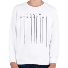 PRINTFASHION Death Stranding - Gyerek pulóver - Fehér