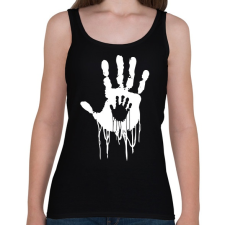 PRINTFASHION Death Stranding - Női atléta - Fekete női trikó