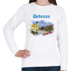 PRINTFASHION Debrecen - Női pulóver - Fehér