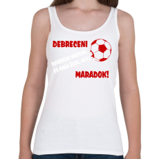 PRINTFASHION Debreceni drukker - Női atléta - Fehér