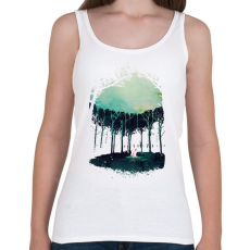 PRINTFASHION Deep in the forest - Női atléta - Fehér